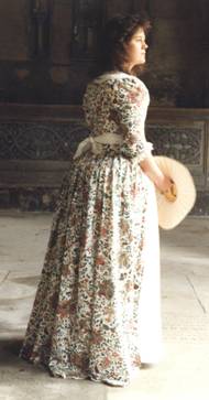 Polonaise Gowns - Back View