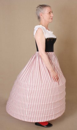 Later 1860s Crinoline