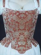 Silk Brocade Stays